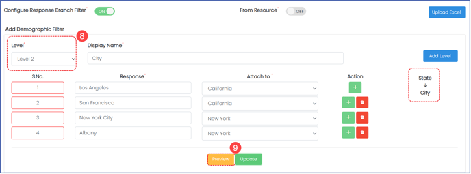 Adding Dynamic Filtering 8