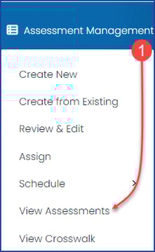assessment management menu-updated