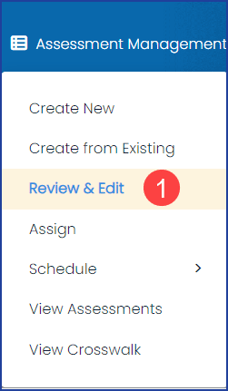 assessment-review & edit